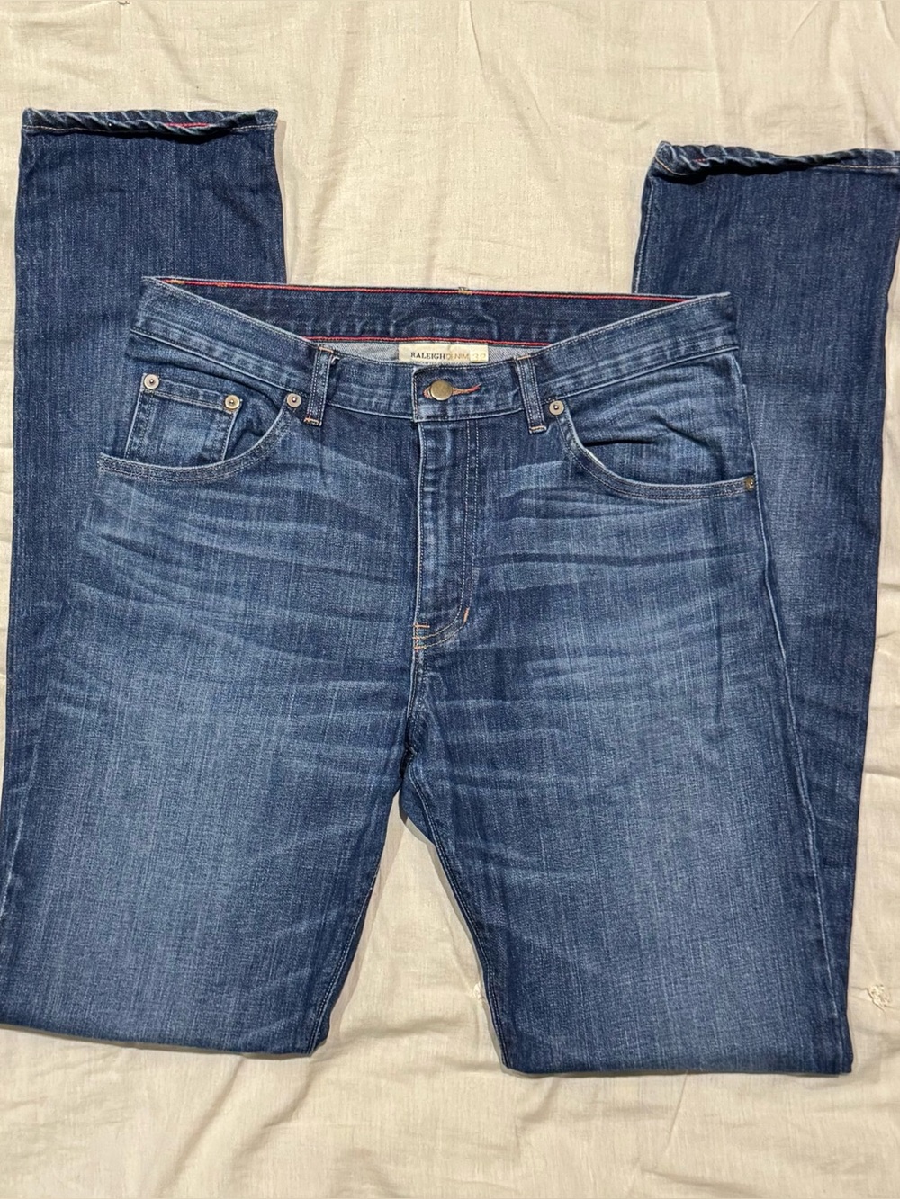 Raleigh Denim Jeans, 32, Handmade